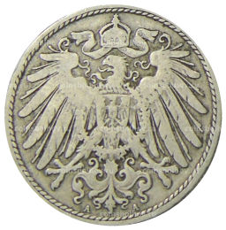 10 пфеннигов 1900 года А Германия