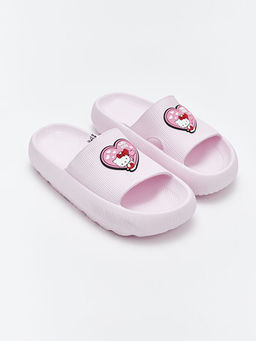 Тапочки женские Hello Kitty с принтом
