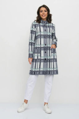 ЗЛАТА Кардиган В 1579/сине-мятный