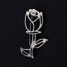 Брошь Роза / 3274-1 /уп 24/ - Галеонтрейд фото 2