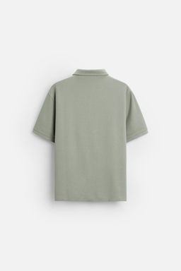 TEXTURED POLO SHIRT - Zara фото 37