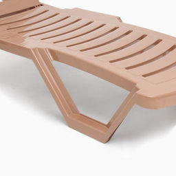 Шезлонг «Модерн» 187×63×43 см, коричневый