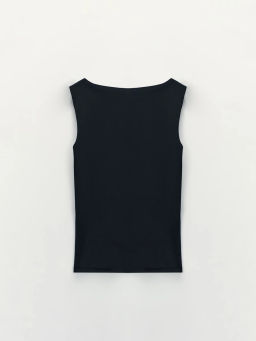 Базовый топ с широкими бретелями / Zarina  фото 2