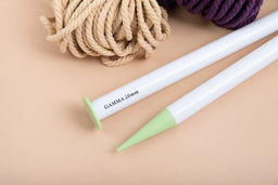 Спицы GAMMA прямые PKN2 пластик d 20.0 мм 35 см 2 шт  фото 5