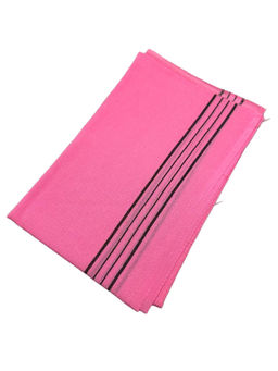 Bath Towel Мочалка-полотенце для душа с пилинг-эффектом / Long Exfoliating Towel, розовый