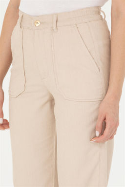Женские кремовые брюки Неожиданная скидка в корзине - U.s. polo assn фото 6