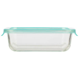 Контейнер LIMPIDO, 650 мл из ж/стекла с крышкой из пластм,прямоуг,темп режим -40 до +300С 005480 /Mallony/  фото 6