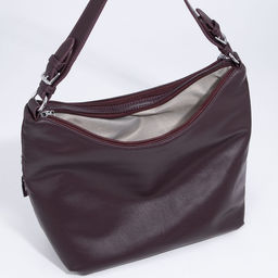 Сумка-мешок на молнии, цвет бордовый - Simaland фото 7