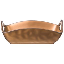 БЛЮДО С РУЧКАМИ BRONCO BRONZE 30*18,5*9 СМ