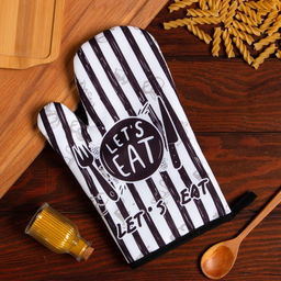Варежка Доляна «Eat» 26×16 см, 100% п/э