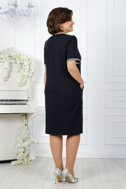 Костюм Ninele 7447 гусиная лапка серая  фото 9