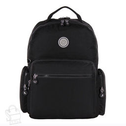 Рюкзак женский текстильный 8659MD black Mindesa в Новосибирске