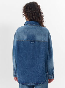 Жакет женский джинсовый - Mark formelle фото 2