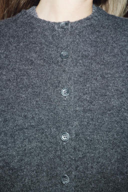 100% WOOL BASIC CARDIGAN - Zara фото 17
