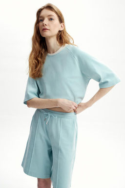 ЕВТ 3279/ментоловый джемпер жен