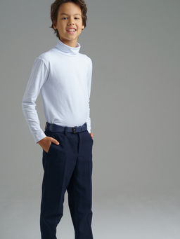 22011015 Водолазка для мальчиков, белый