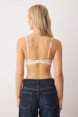 Ten Dantel Ajurlu/Delikli Kapl? Ask?l? Balconette Orme Sutyen THMSS25SU00017