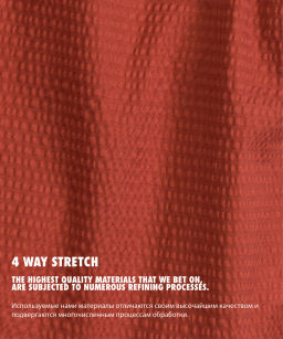 ATLANTIC KMB-226 Шорты мужские пляжные 4Way Stretch Texture медный  фото 4