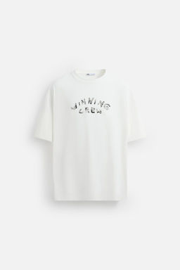 SLOGAN PRINT T-SHIRT - Zara фото 6