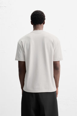 BASIC REGULAR FIT T-SHIRT - Zara фото 44