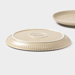 Тарелки Доляна Коралл, d=25.9 см, набор 2 шт., фарфор, бежевые