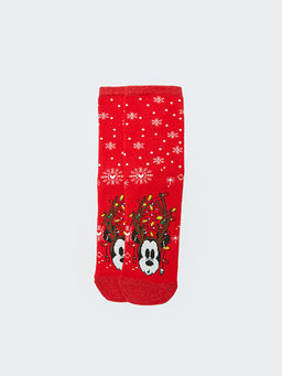 Minnie Mouse Bask?l? Kad?n Soket ?orap