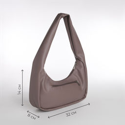 Сумка женская TEXTURA, багет, маленький размер, цвет бежевый  фото 2