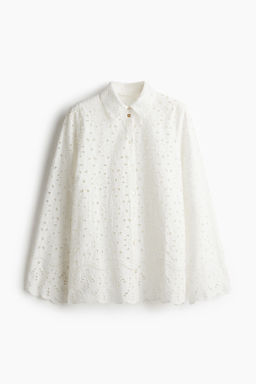 Camisa con bordado ingl?s