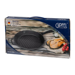 51052 GIPFEL Сковорода-гриль DILETTO 24х5см. Материал: чугун  фото 5