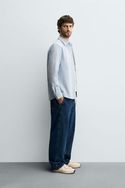 STRIPED REGULAR FIT SHIRT