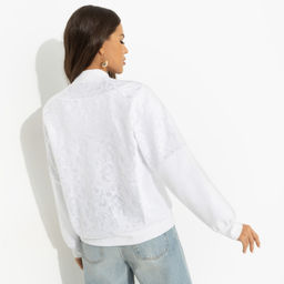 Бомбер с кружевом Мой стиль мои правила - Charutti фото 5