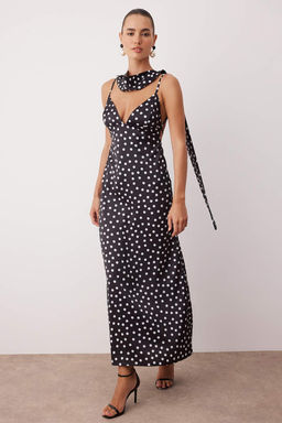 Kahverengi Sal Detayl? Saten Dokuma Maxi Abiye Gece Mezuniyet Elbisesi TPRSS25EL00312 - Trendyolmilla фото 22