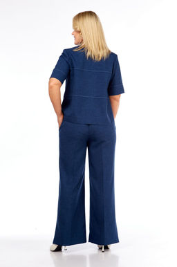 Костюм VILENA 1083-Р синий меланж