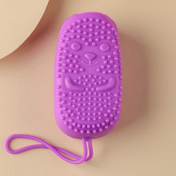 Цена за 2 шт. Мочалка «Мишка»", МИКС, 12 Х 6,5 Х 5,5 см