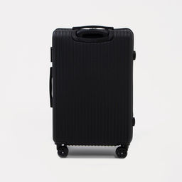 Чемодан большой 26, кодовый замок, цвет белый/чёрный - Simaland фото 5