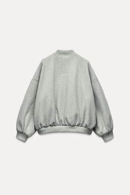 SOFT OVERSIZE BOMBER JACKET - Zara фото 8