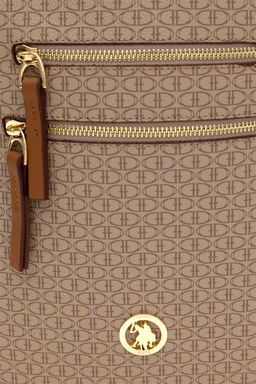 U. S. Polo Assn / Женский бежевый рюкзак - U.s. polo assn фото 5