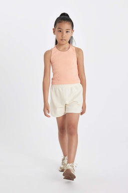 Шорты с принтом для девочек - Defacto фото 2