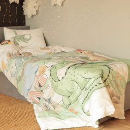 Постельное бельё 1.5-спальное «Этель» Dragon kingdom, бязь