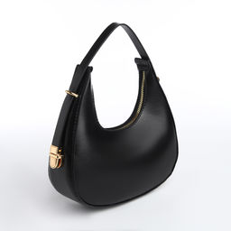 Сумка женская багет на молнии, цвет чёрный - Simaland фото 5