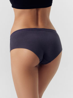 Цена за 2 штуки! Трусы женские шортики в сером цвете - Mark formelle фото 4