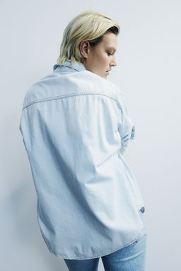 Camisa denim - H&m фото 5