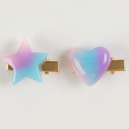 Заколки для волос 2 шт., космос - Страна карнавалия фото 4