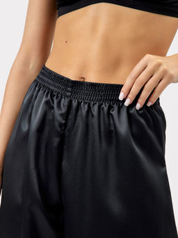 Брюки женские домашние в черном цвете - Mark formelle фото 5