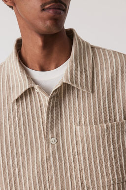 Sobrecamisa con textura Regular Fit - H&m фото 3