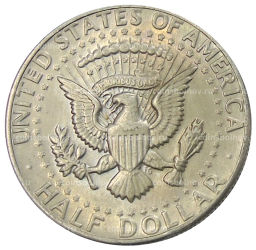 1/2 доллара (50 центов) 1973 года D США