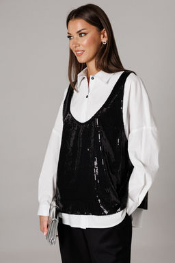 Комплект Lars Style 1171 черный, оттенки белого