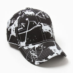 Кепка унисекс твил MINAKU, чёрно-белая, размер 58