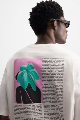 GRAPHIC PRINT T-SHIRT - Zara фото 6