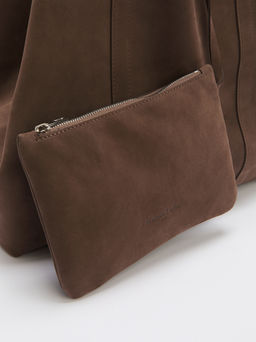 Женский шоппер MAISON DAVID EMMA Артикул 4661353, пыльно-коричневый  фото 3